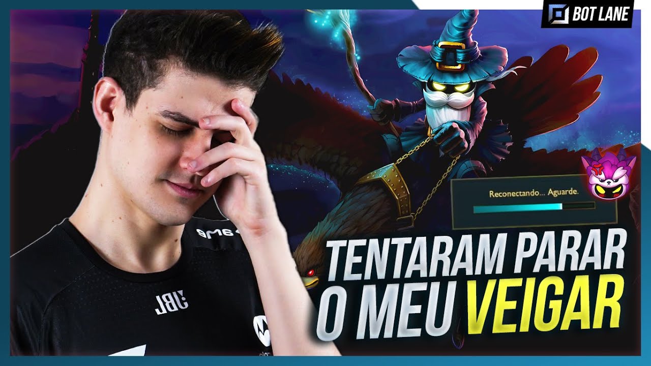 Derrubaram o jogo pra impedir o PLANO MALIGNO do meu VEIGAR! ☄️