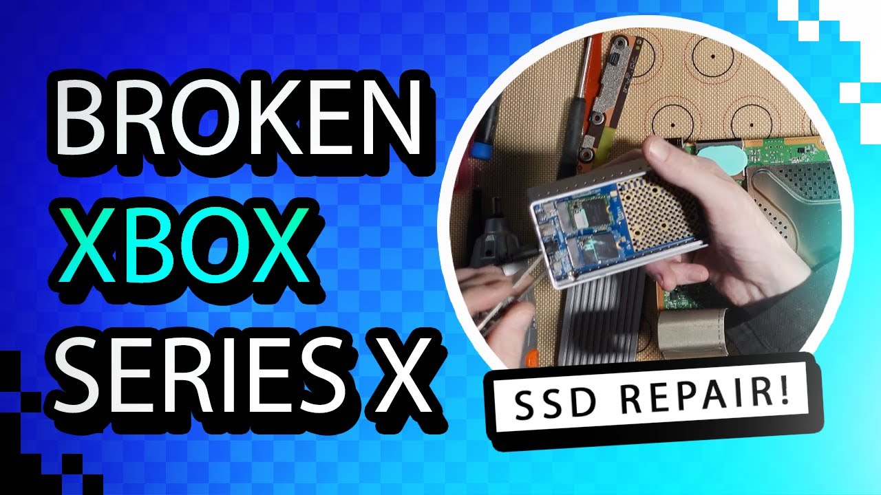 I Bought A Broken Xbox Series X With A Failed SSD... Here's How I Fixed It!