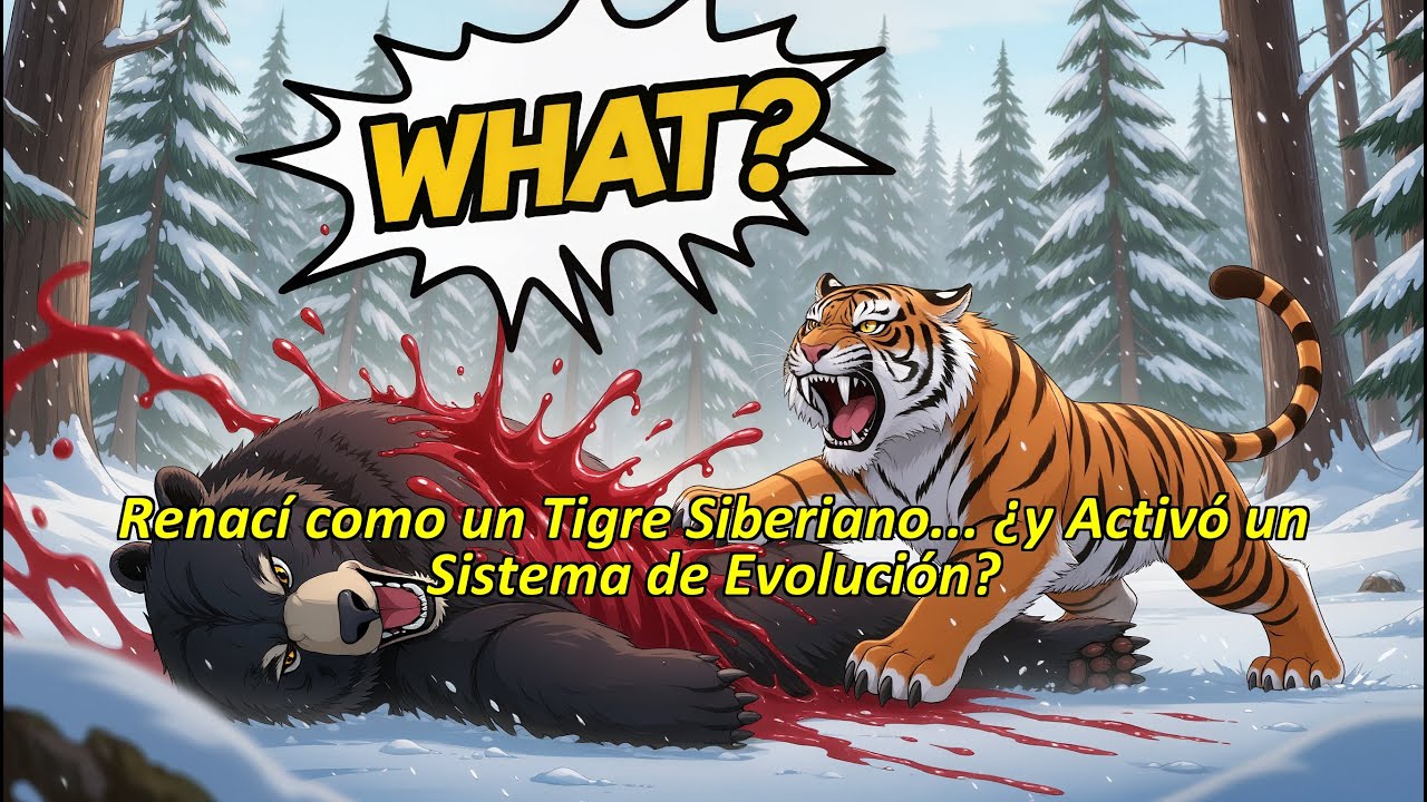 📌Renací como un Tigre Siberiano... ¿y Activó un Sistema de Evolución?
