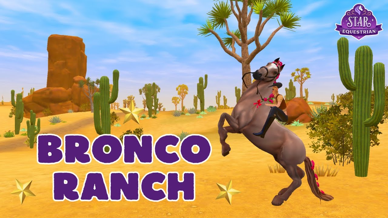 🌵☀️BRONCO Ranch ! 🏜️ Breeding and Riding my new Friesian in Star equestrian [38]