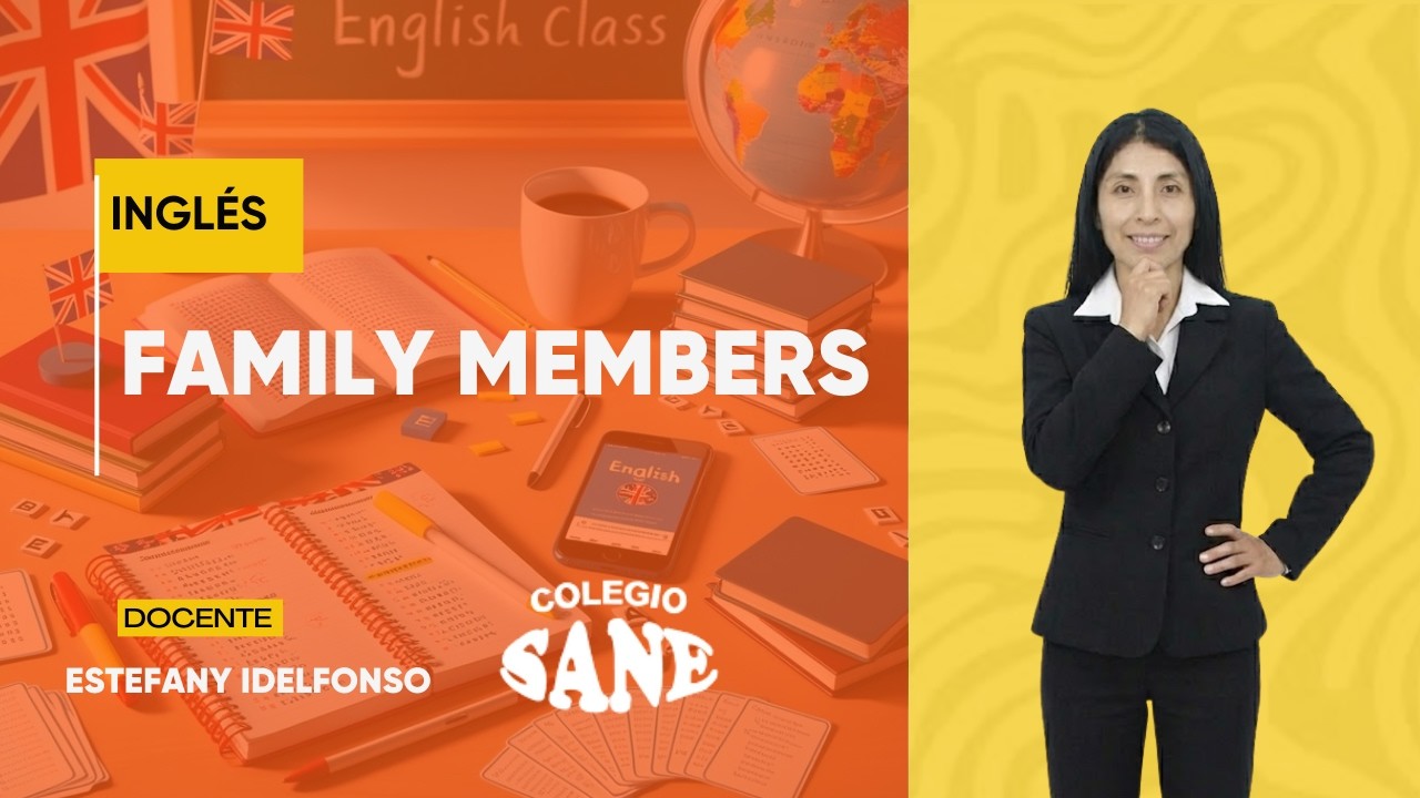 INGLÉS / FAMILY MEMBERS / 1° III BIM / 08 - 03