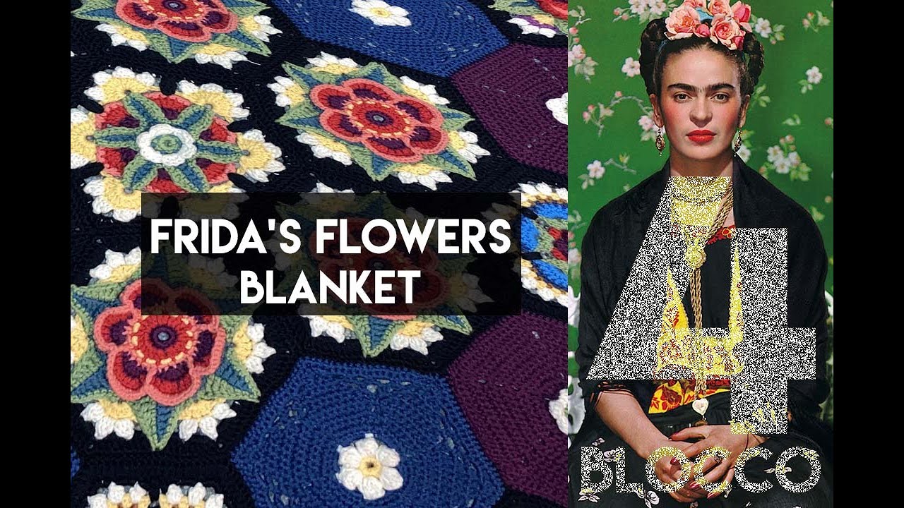 Coperta Frida's Flowers - 4° BLOCCO (Rosa) - Tutorial Italiano