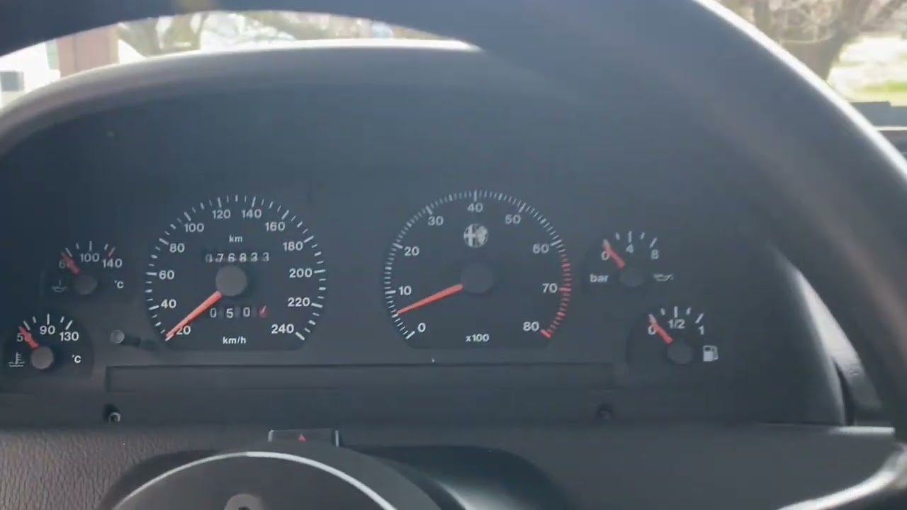 ALFAROMEO 155 TS 8v start