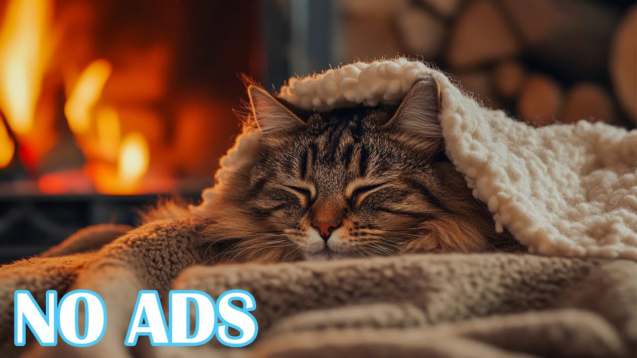 12 часов успокаивающей музыки для кошек 🐱 Успокаивающие звуки для кошек 💙 Атмосферная музыка для к