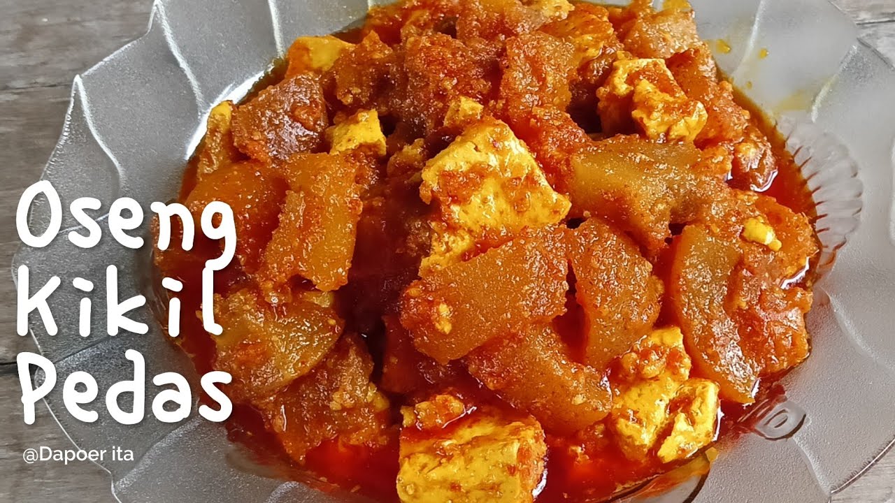 Oseng Kikil Sapi Pedas Cocok Cuaca Bikin Hangat di Badan ⁉️ Resep Masak Simple Buat Keluarga 