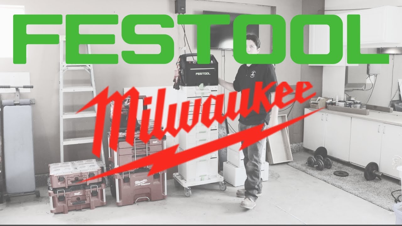 FESTOOL SYSTAINER VS MILWAUKEE PACKOUT