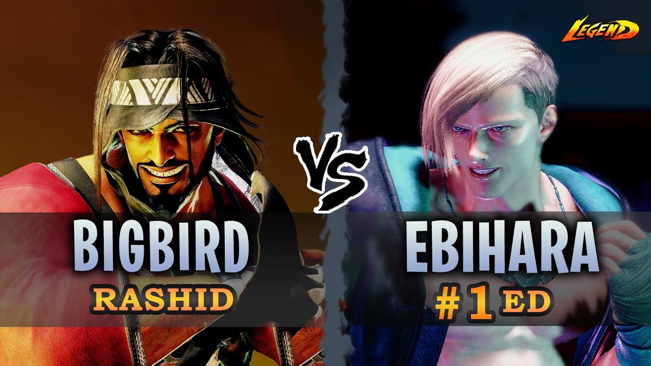 SF6 ▰ Rashid ( Bigbird ) Vs. Ranked #1 ED ( Ebihara )『 Street Fighter 6 』