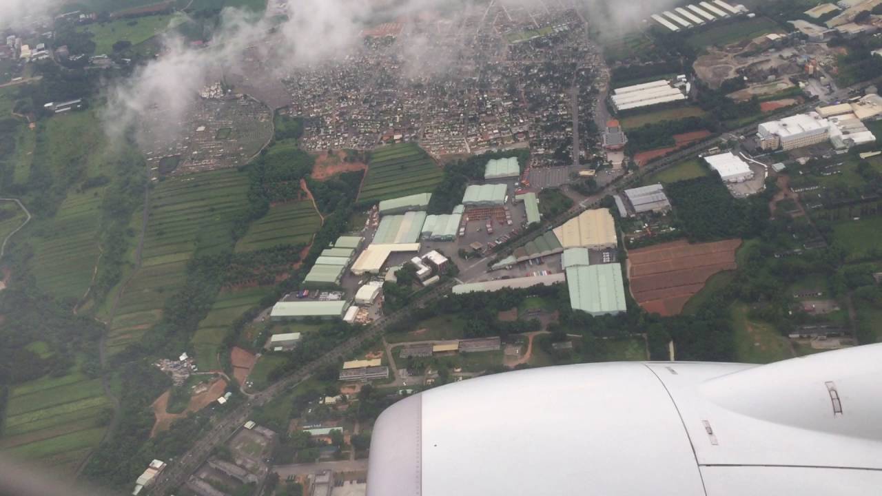 台中機場起飛的10分鐘
