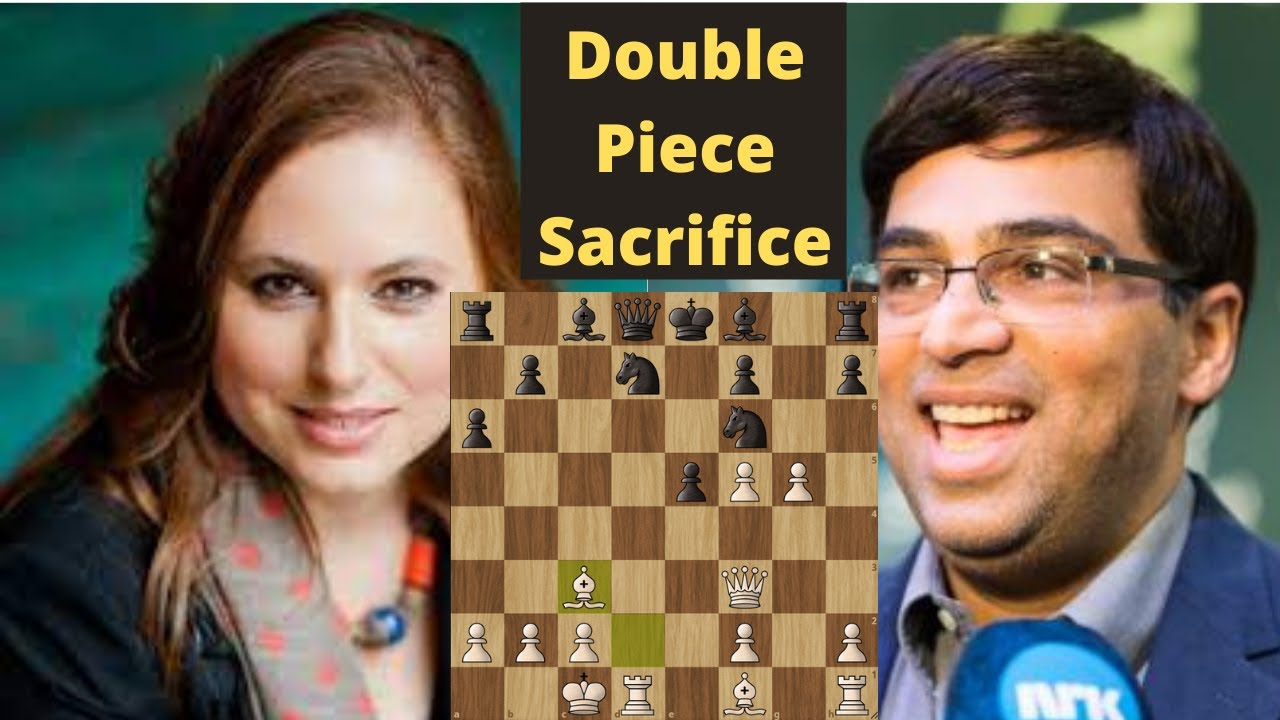 Double Piece Sacrifice against Anand || Polgar vs Anand