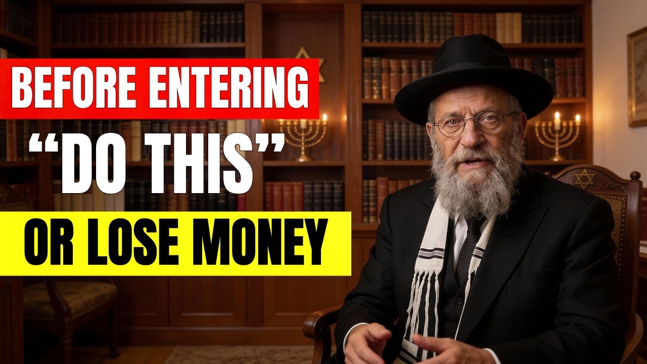 NEVER Enter Your Home Without Doing THIS: Jewish Millionaires' Rule (Money Warning)