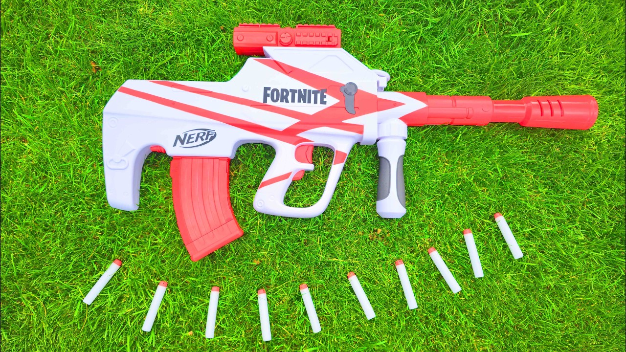 NERF Fortnite B-AR Blaster Unboxing (Worth it?)