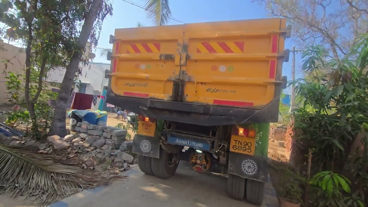 P sand load |Off load |Tipper vlogs 110