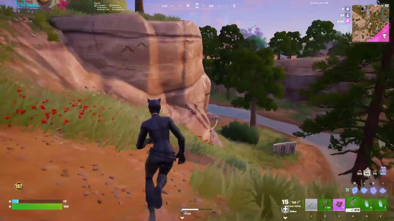 Playing Fortnite cup and winning