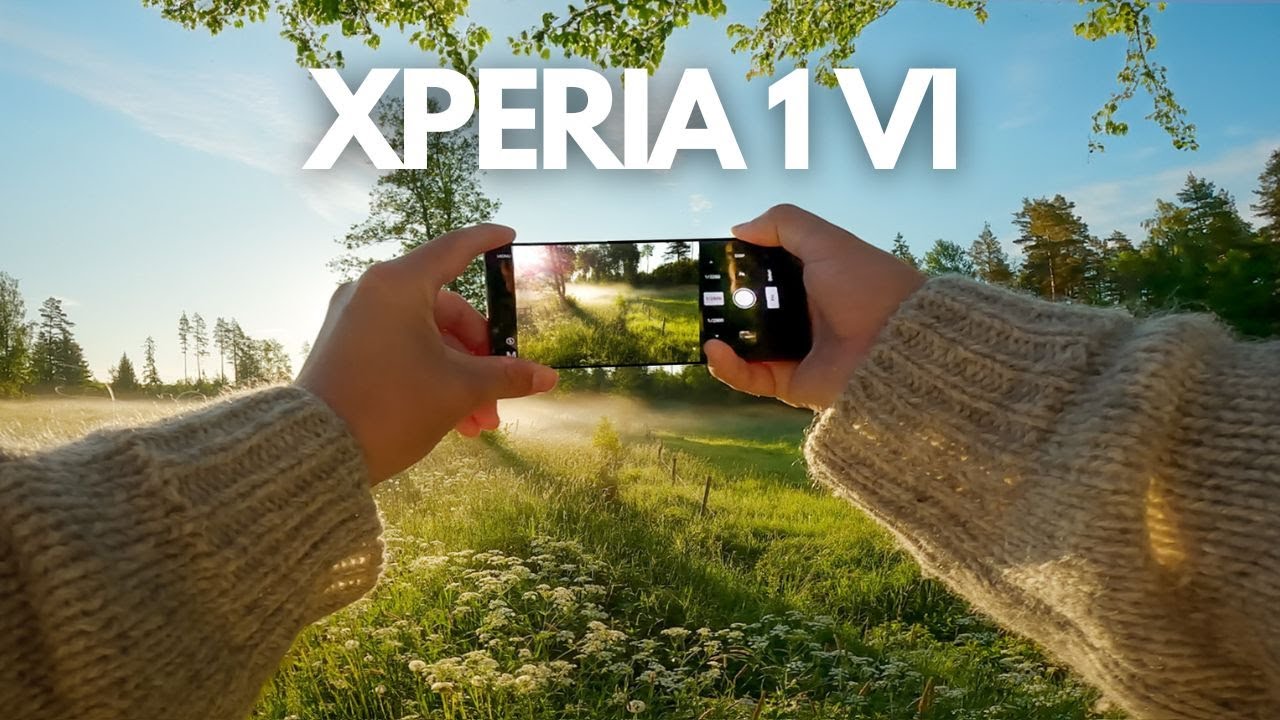 Xperia 1 VI — POV Прекрасное летнее утро в Швеции