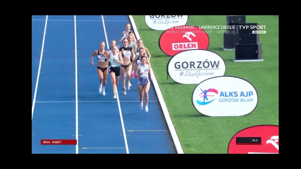 Lekkoatletyka meeting Gorzów 2024 800mK