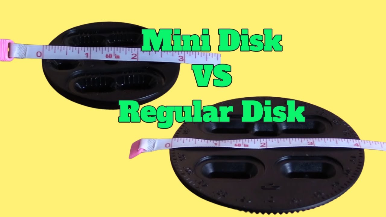The Mini Disk Vs Regular Disk: Explained
