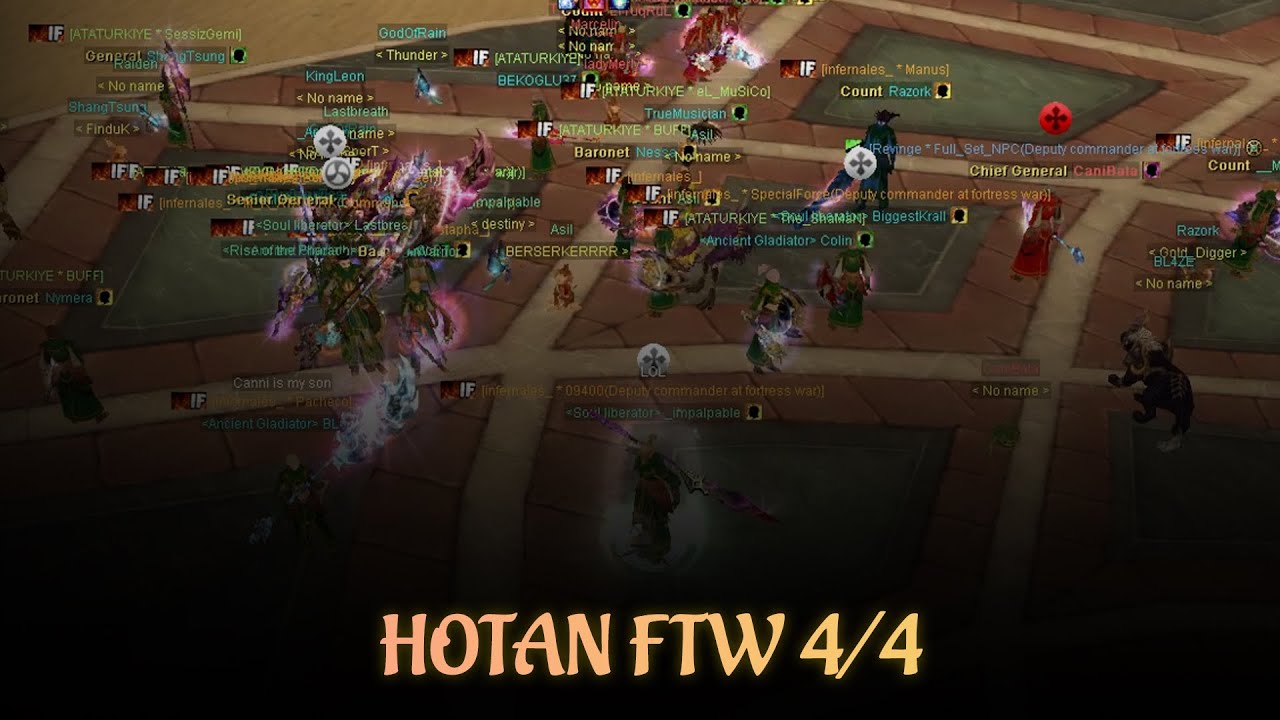 Hotan FTW 4/4 / iSro Thanatos / INFERNALES & Revinge & SilkRBrasil / Silkroad Online