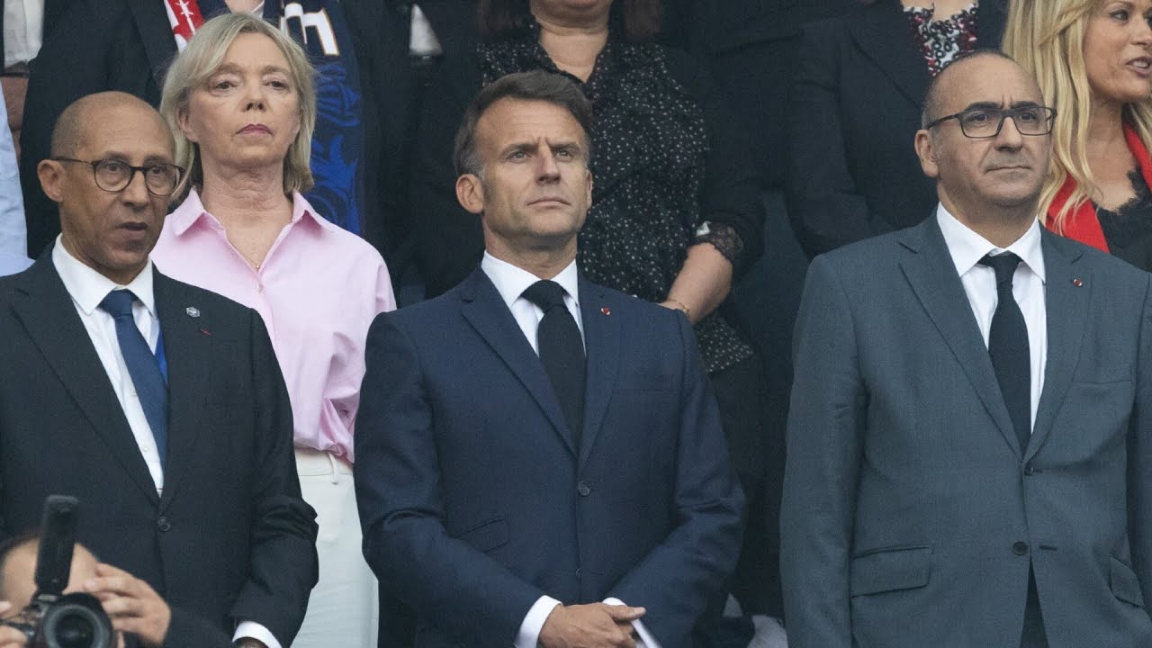 Emmanuel Macron left red-faced after being mercilessly booed at sporting event