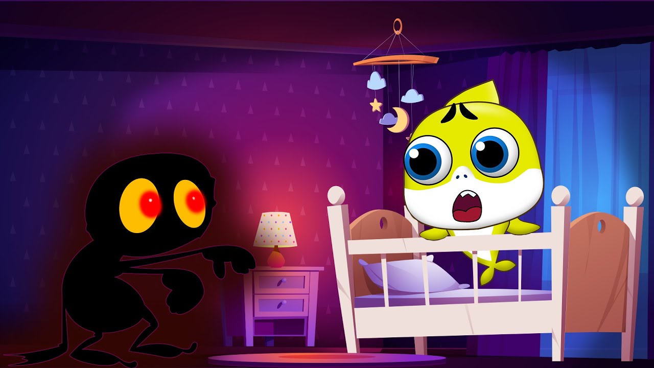 Something In The Dark Song | + More Nursery Rhymes Baby Shark Kids Songs