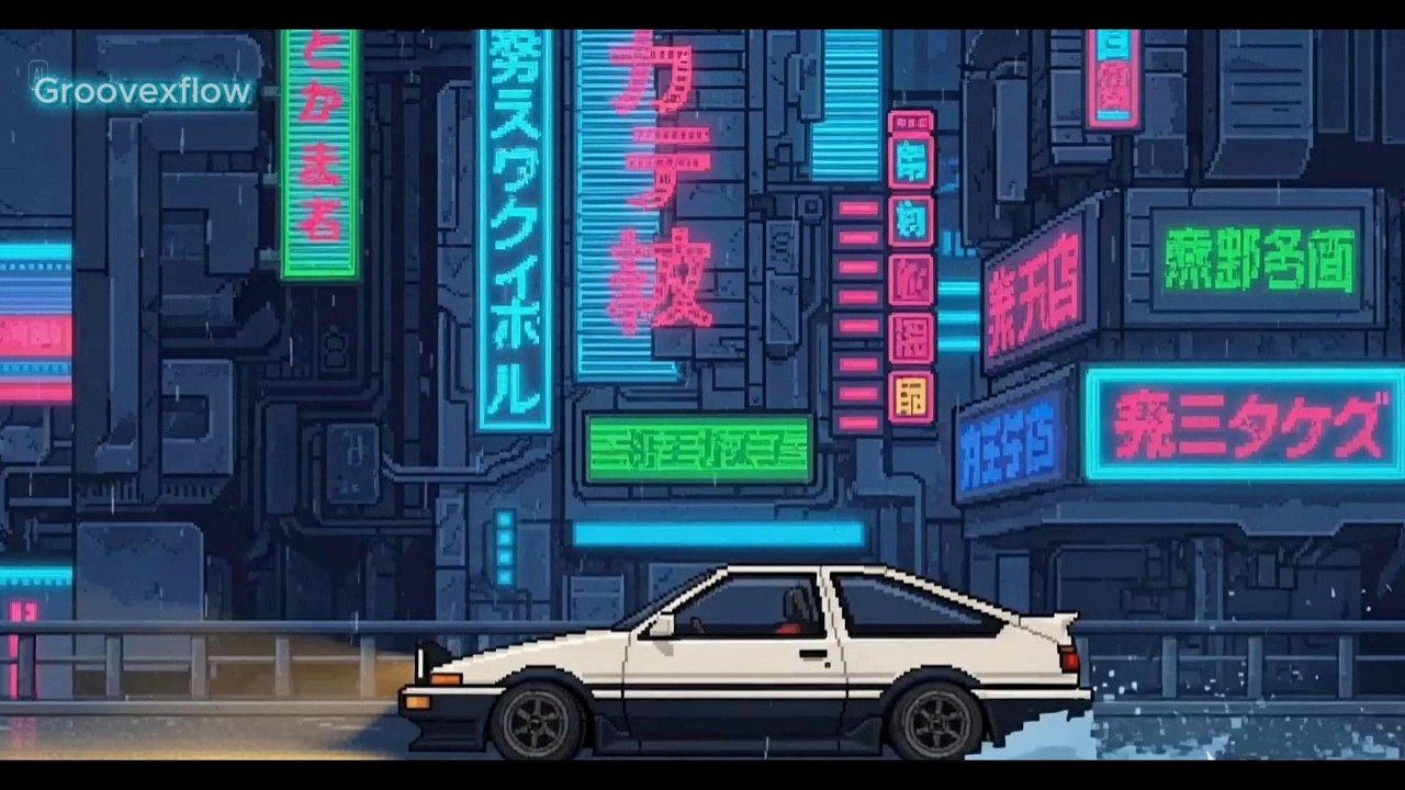 🌆 Tokyo Drive Night Groove – Smooth City Pop Vibes for Late Night Cruise 🚗✨ | Groovexflow