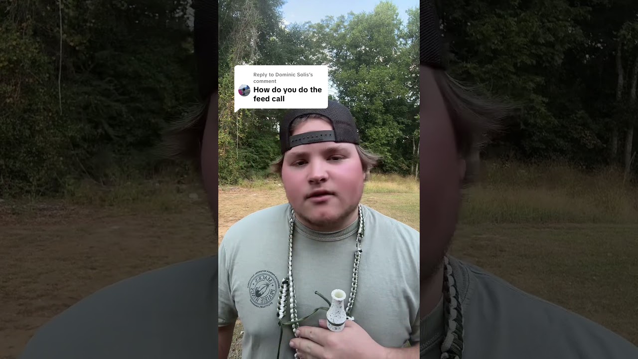 Feed chuckle tutorial! #waterfowl #duck #feedchuckle #duckcalls #mallard #hunting