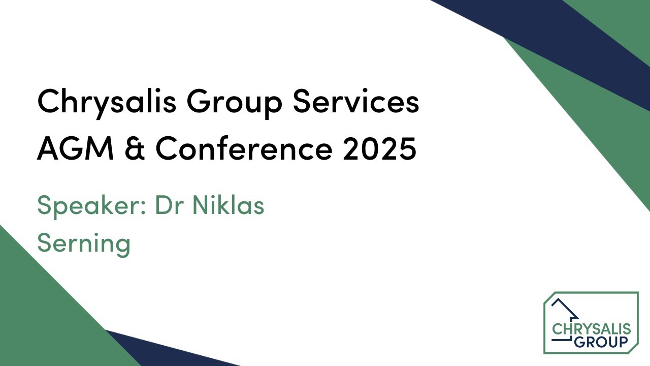 Chrysalis AGM | Dr Niklas Serning