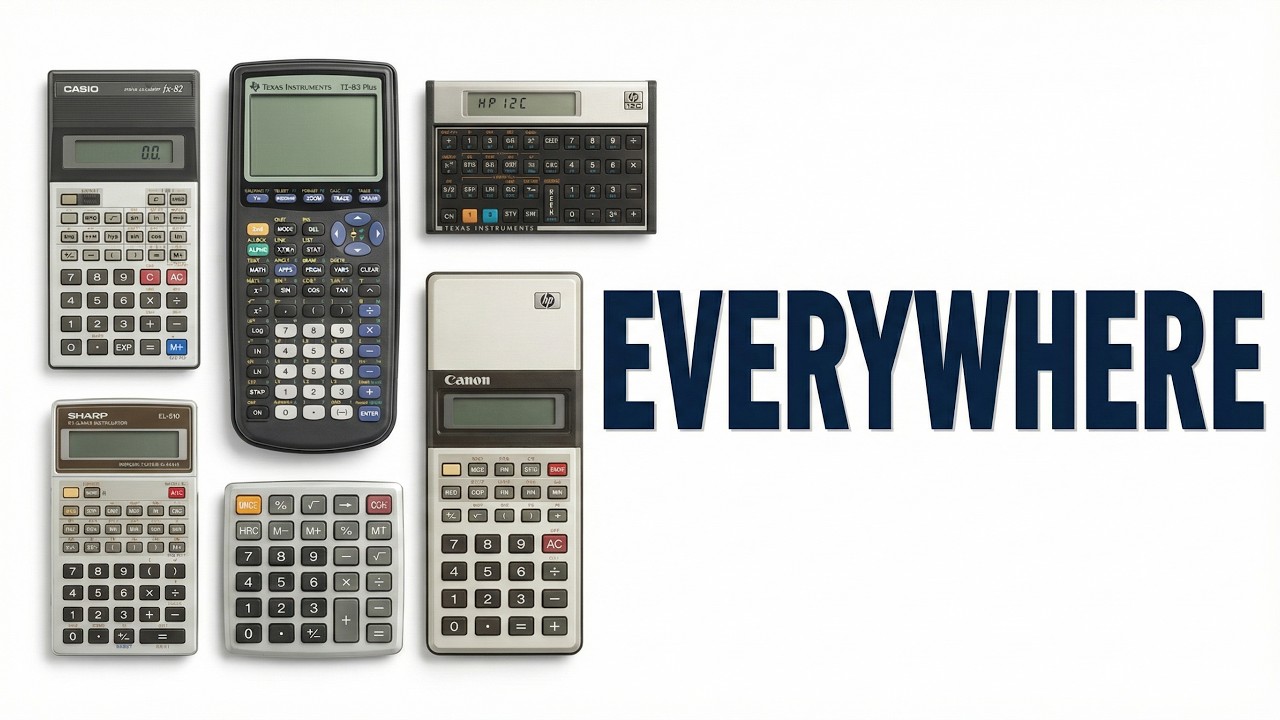 Calculator Brands That Were Once Everywhere