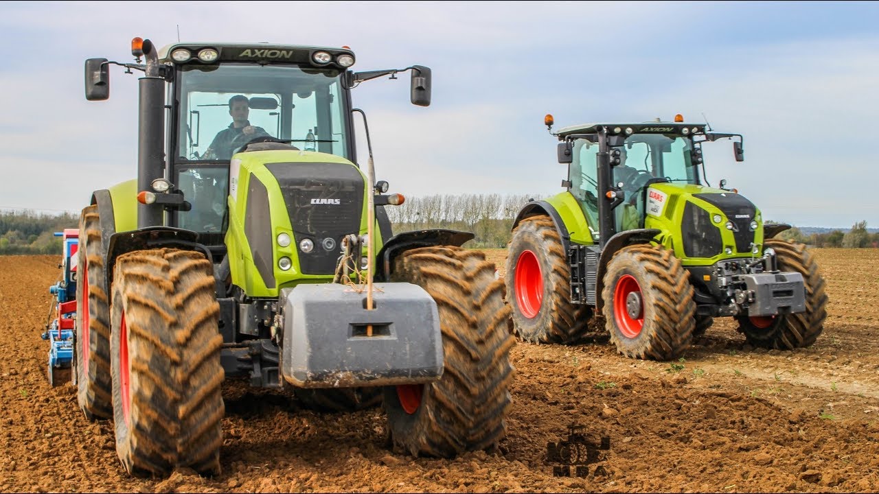 Série Claas Axion 800 | Best of | de L'axion 820 au 870!