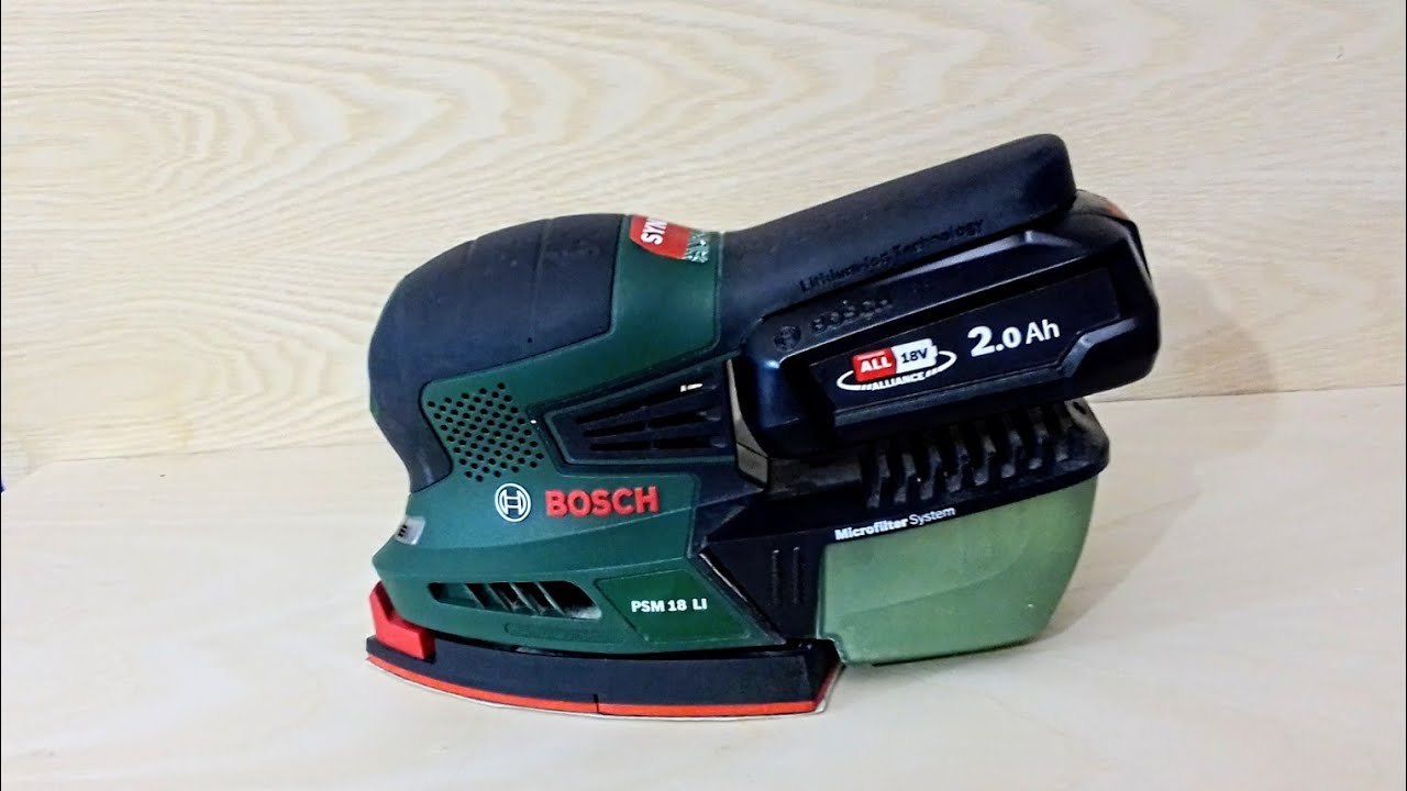 Bosch PSM 18 LI, levigatrice mouse 18 v.