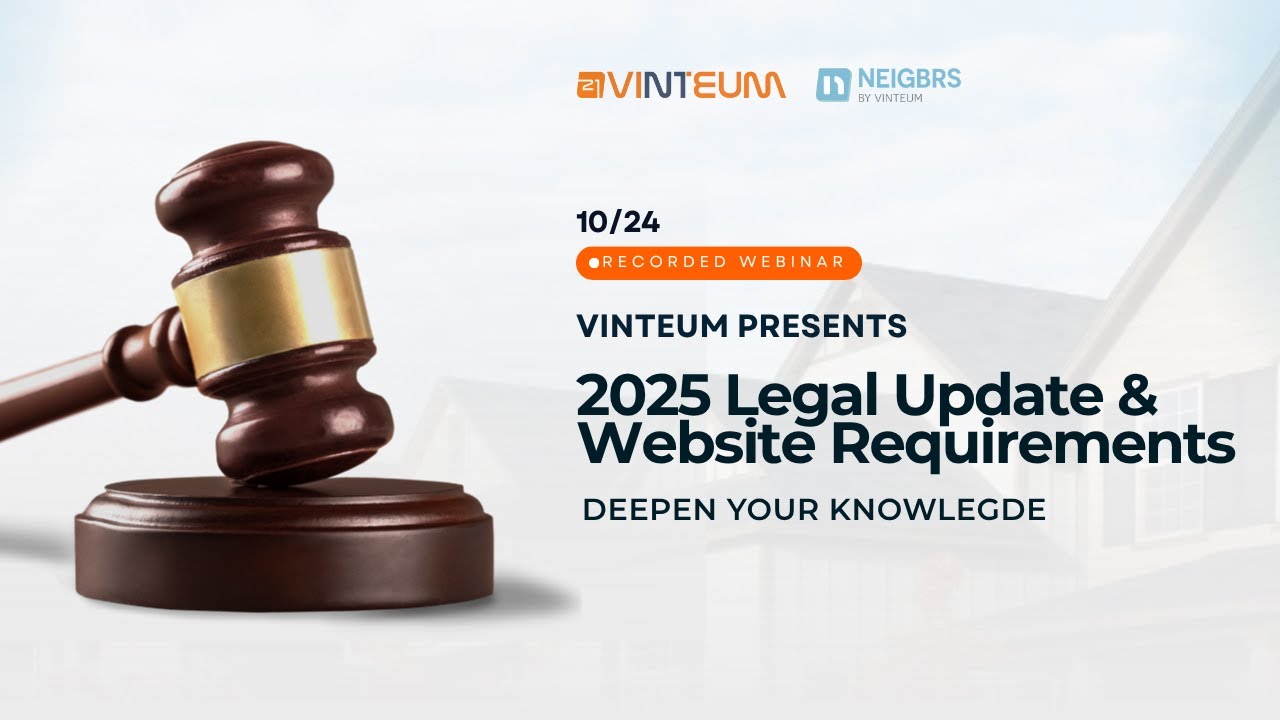 Webinar Legal Update & Website Requirements - 10/24/25