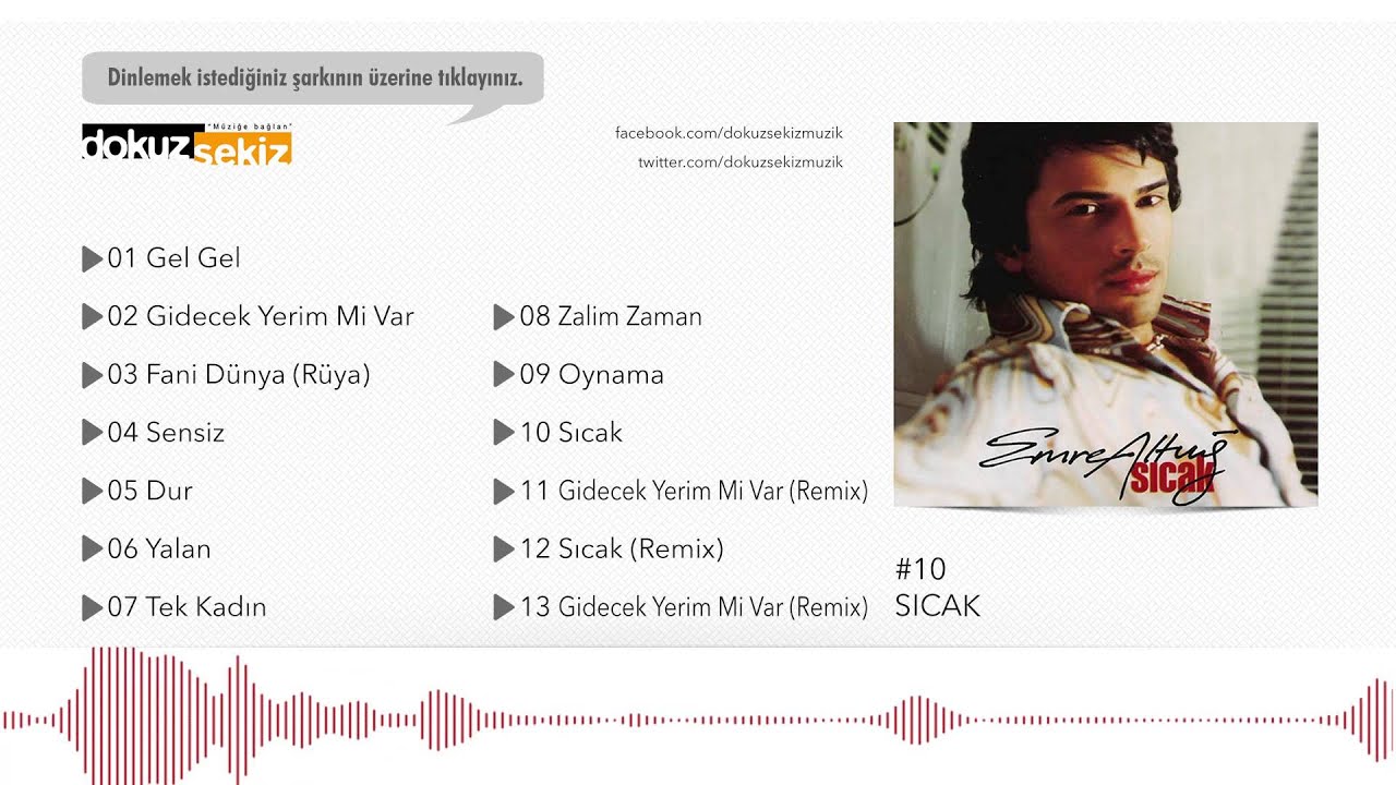 Emre Altuğ - Sıcak  (Official Audio)