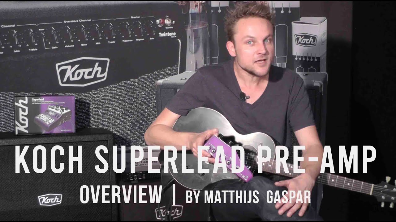 Koch Superlead Preamp Pedal: The Ultimate Dual-Channel Solution.