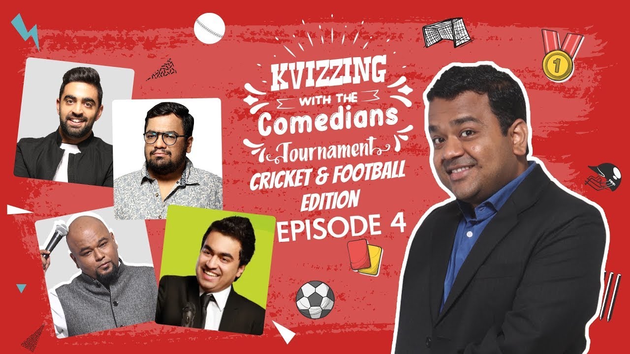 KVizzing With The Comedians Cricket & Football  || QF 4 feat. Aditya, Nishant, Rahul & Rueben