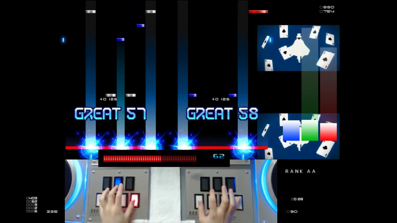 GENOSIDE 2018 DP段位認定 発狂皆伝 HARD (player:ereter)