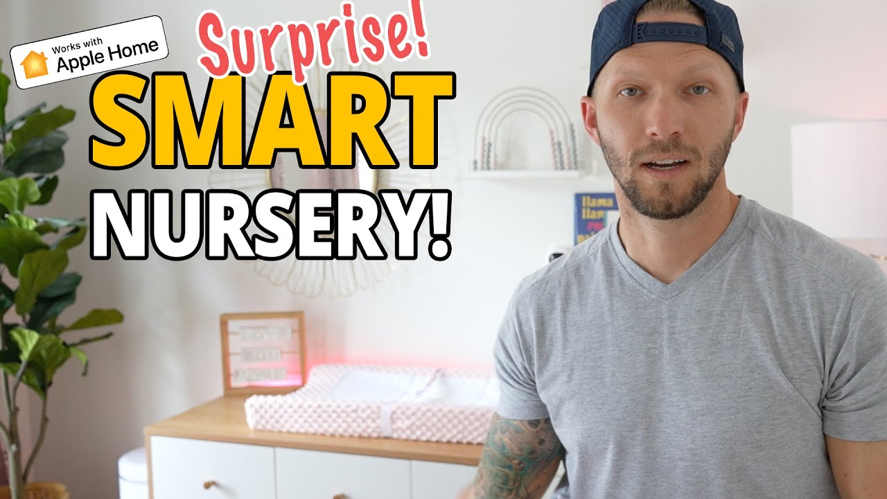 Setting Up a Smart Home Nursery & Surprising the Mom-To-Be!