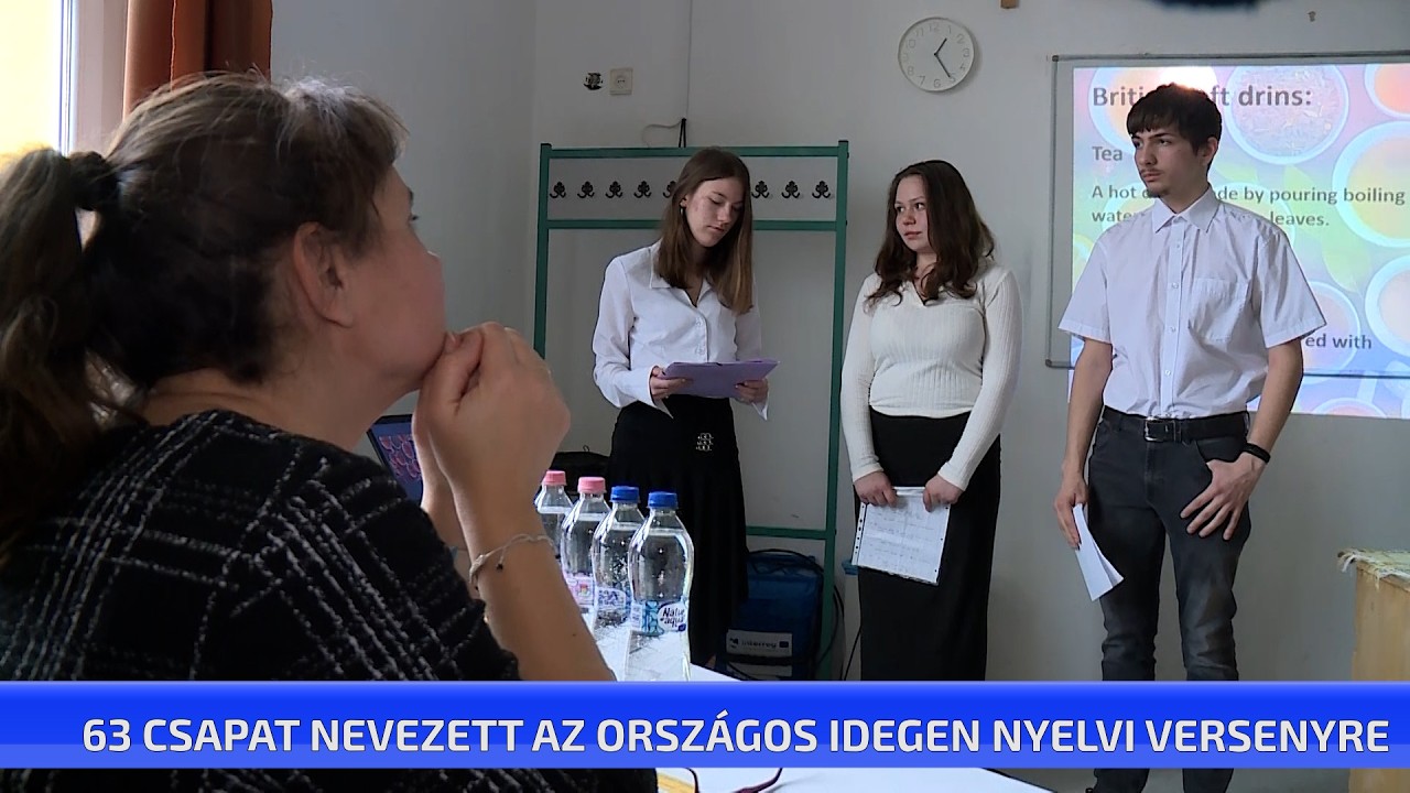 63 csapat nevezett az országos idegen nyelvi versenyre