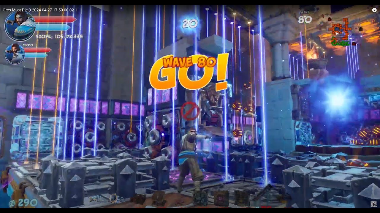 Orcs Must Die 3 - Hidden Spring - Nexus mod - Co op - Endless 100 waves.