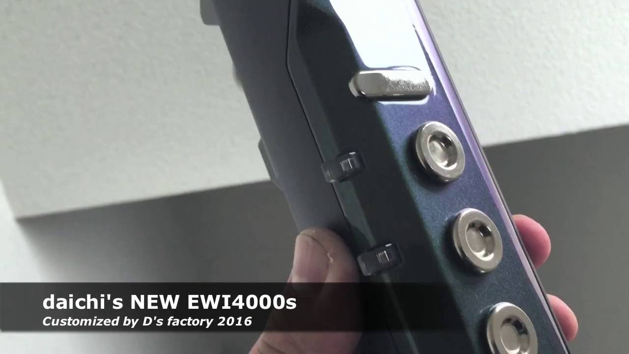 AKAI EWI4000s MAZIORA Cusotmized