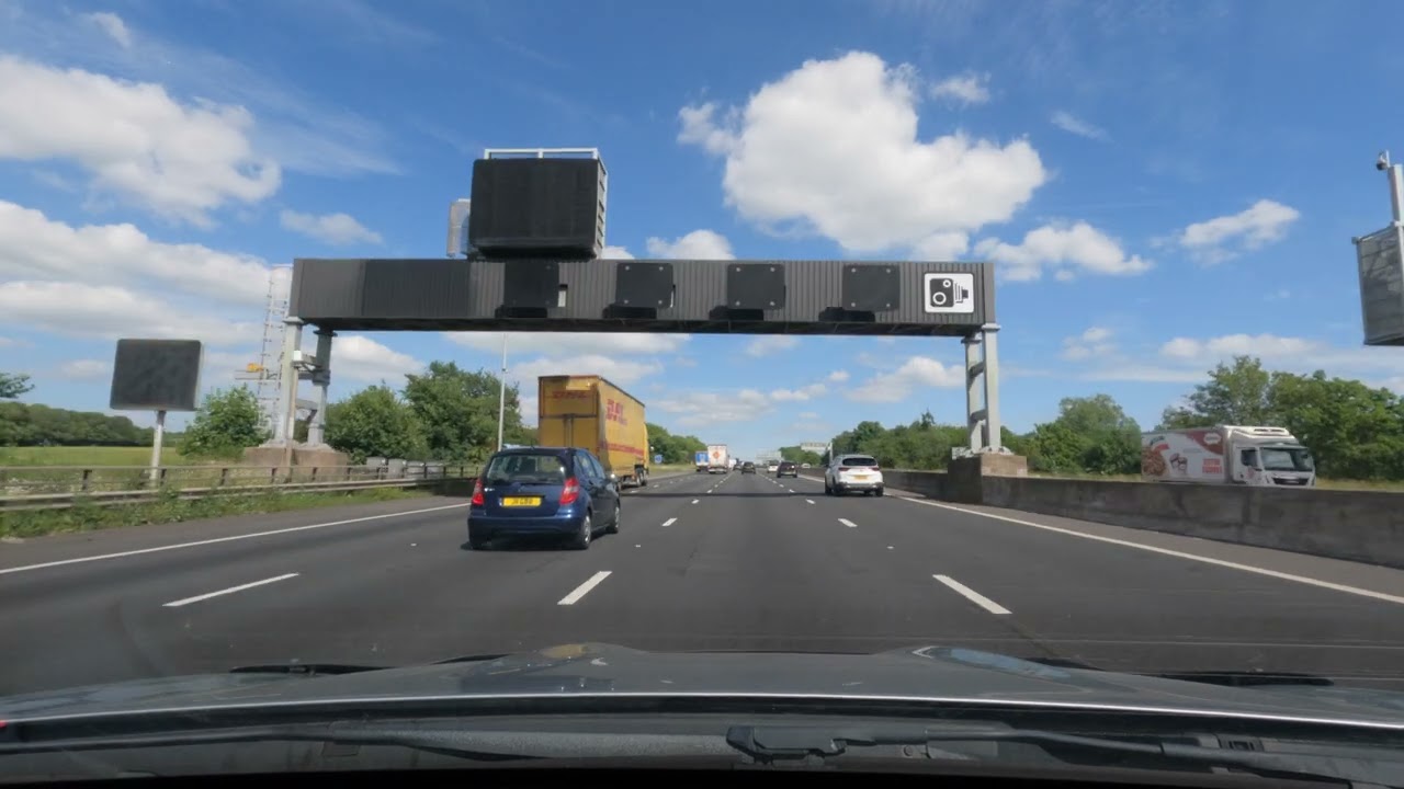 Meriden to Stamford by CAR in 4K (June 2024)
