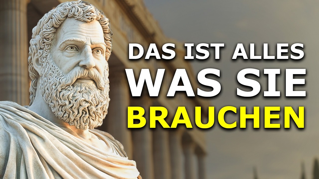 Die unerschütterliche Denkweise, die Sie zum Gedeihen brauchen | Stoizismus