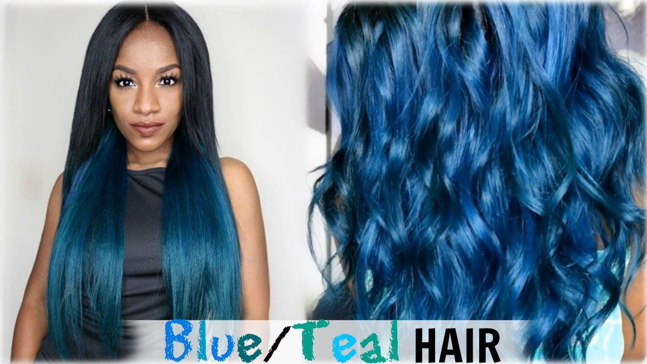 How-To: Aqua Blue/Teal Hair Color│Cexxy Hair (Aliexpress)