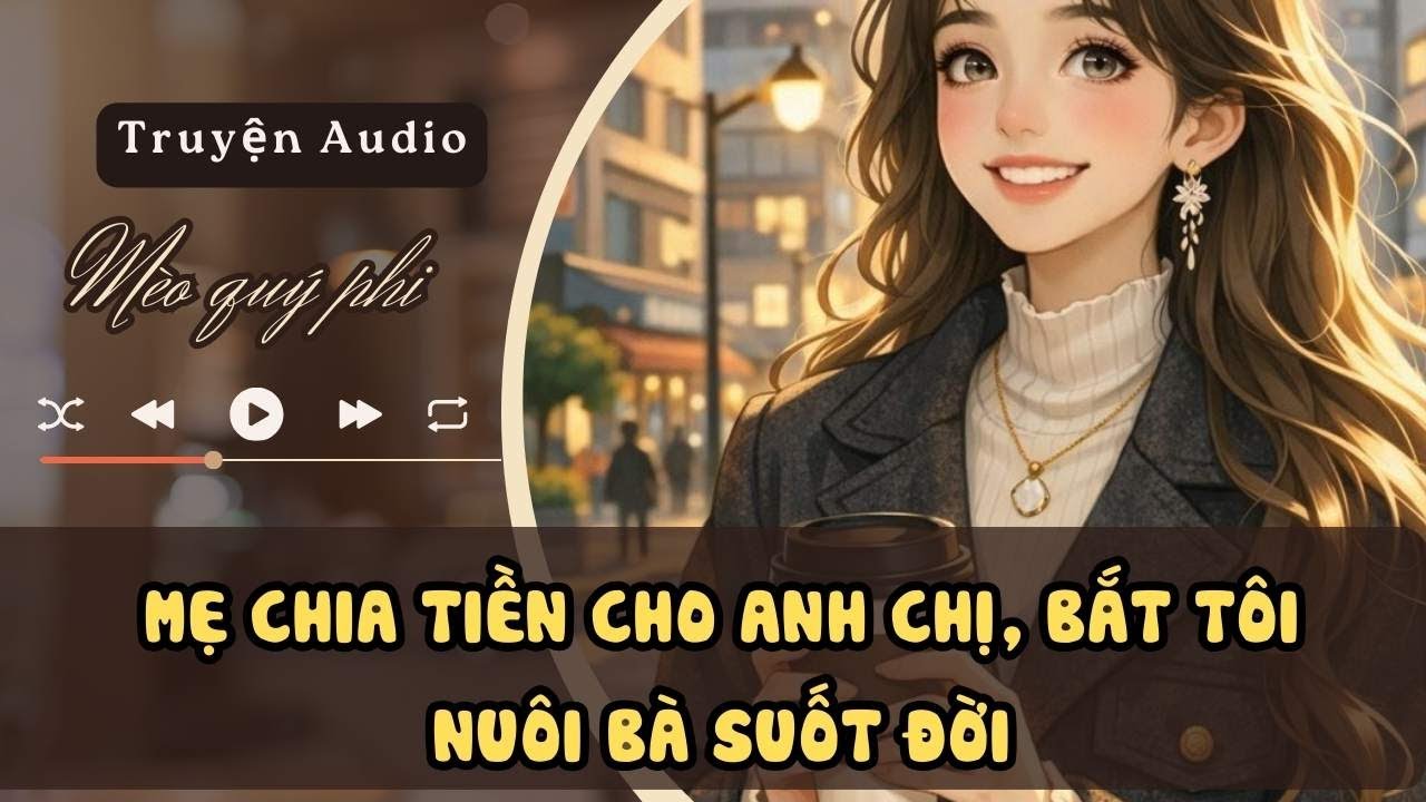 TRUYỆN AUDIO - MẸ CHIA TIỀN CHO ANH CHỊ, BẮT TÔI NUÔI BÀ SUỐT ĐỜI #meoquyphi