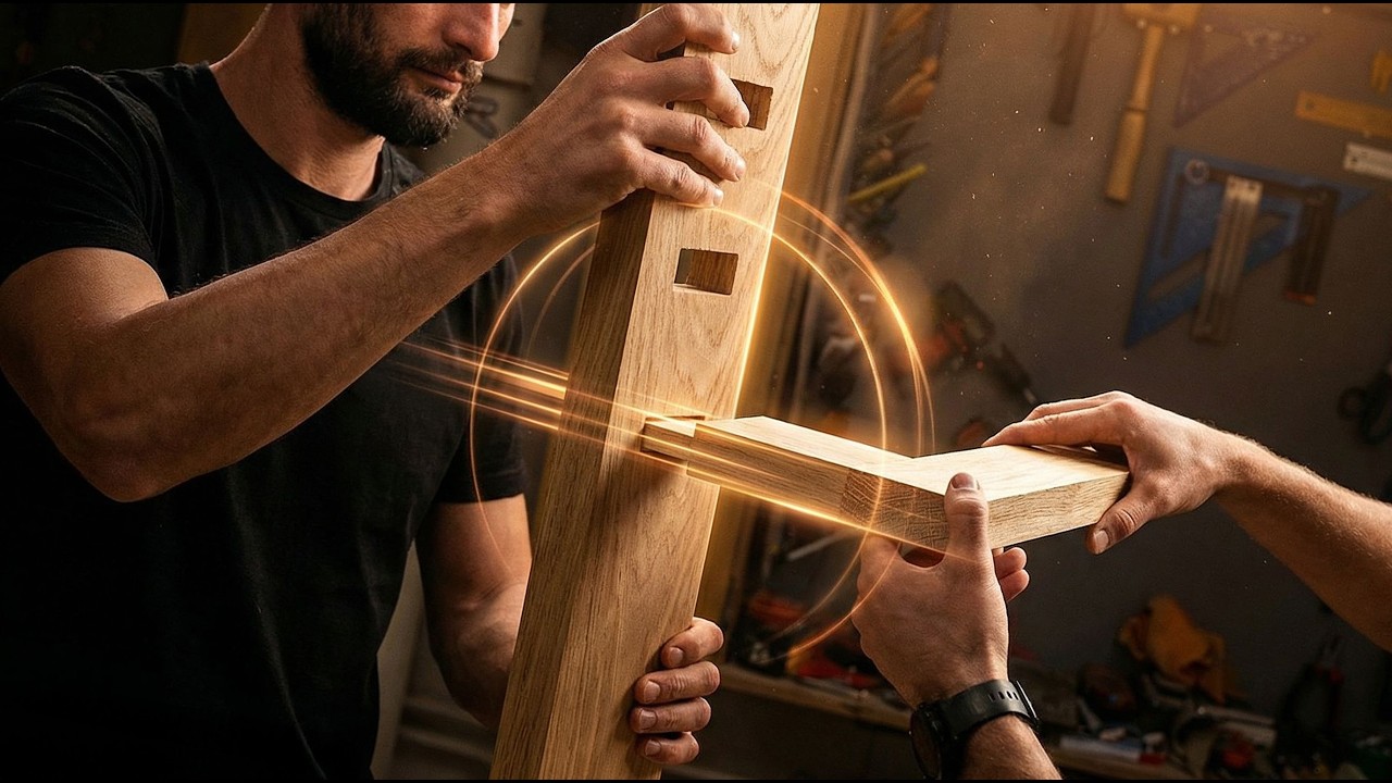 This Wooden Joint Is Stronger Than Screws