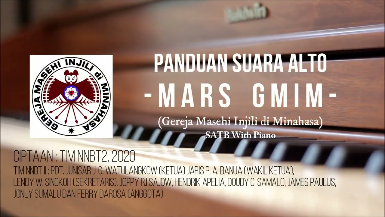 Panduan Latihan Suara ALTO - Mars GMIM (Virtual Voices)