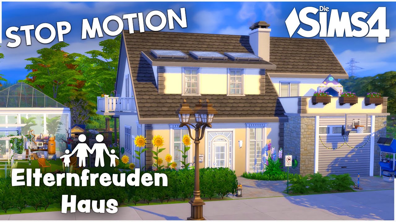Elternfreuden Haus STOP MOTION Bau Video 💚 Das Familien Haus der Klee Familie