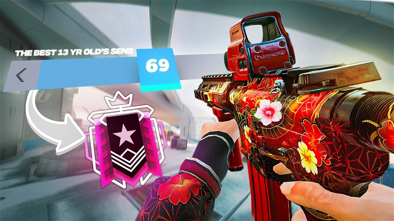 THE #1 BEST 16 Y/O PC CHAMPION + NO RECOIL SETTINGS & SENSETIVITY - Rainbow Six Siege X