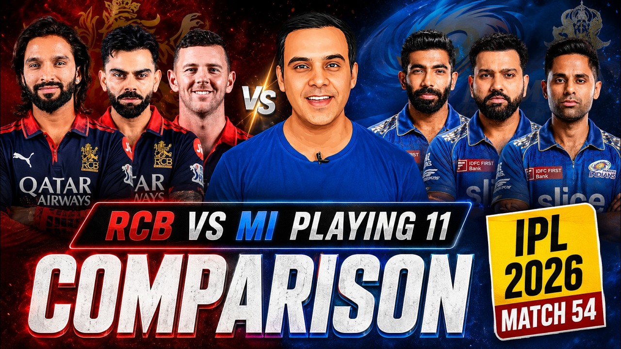 Who is the best? | RCB vs MI | Royal Challengers Bangalore vs Mumbai Indians | PLAYING 11 COMPARISON