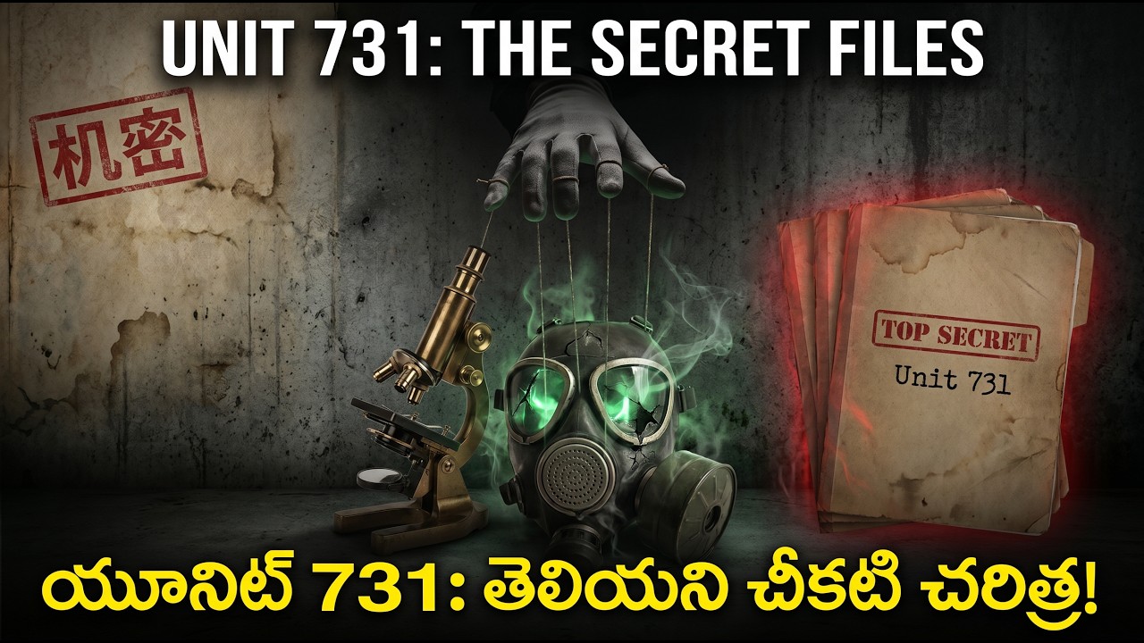 The Secret History Japan Tried to Hide! 🇯🇵 | The History of UNIT 731 | Deep Dive Telugu