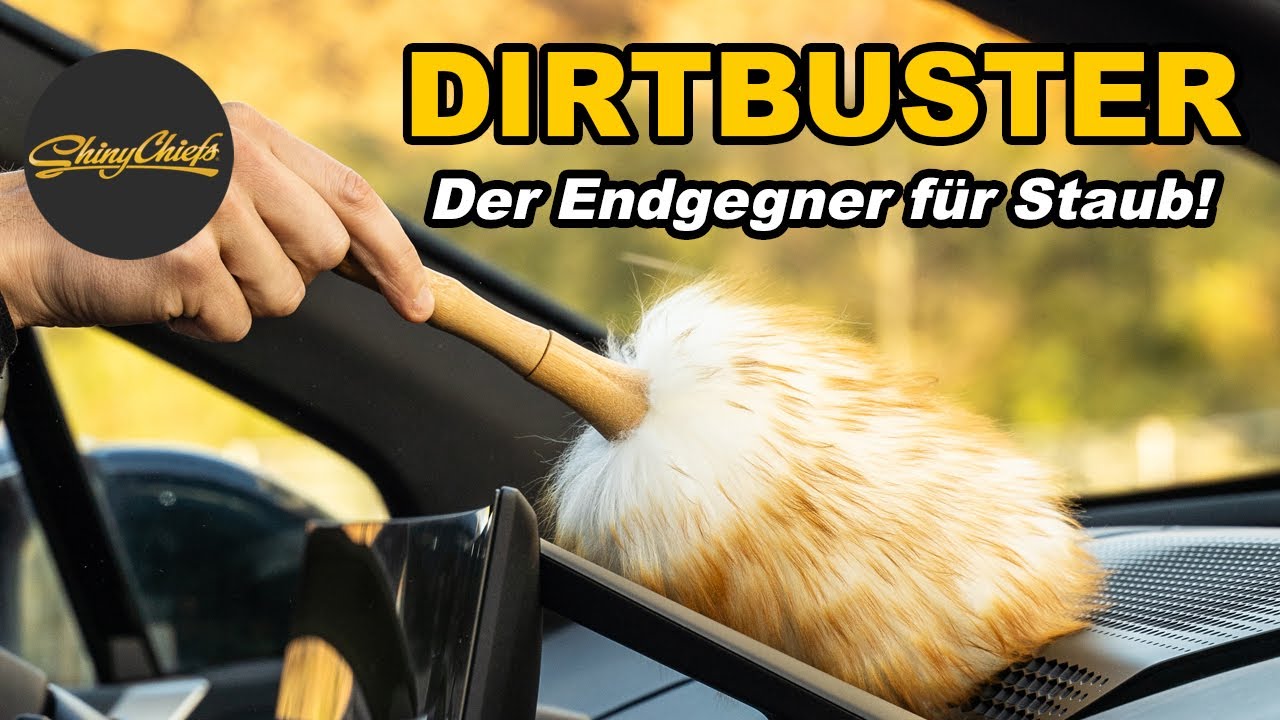 Dirtbuster der Staubwedel - EIN MUST HAVE f&uuml;r die Innenraumpflege.