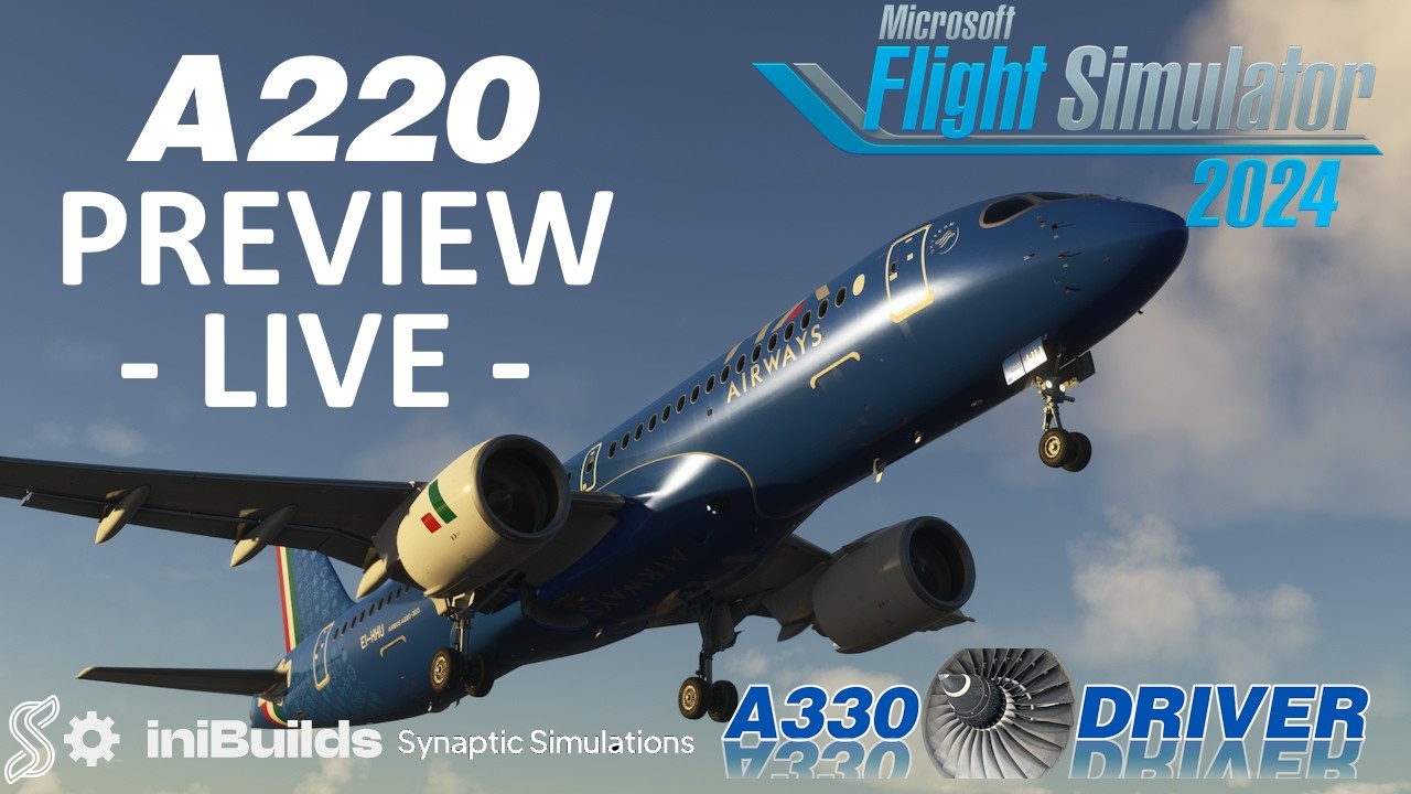 Synaptic A220 Preview | Real Airbus Pilot
